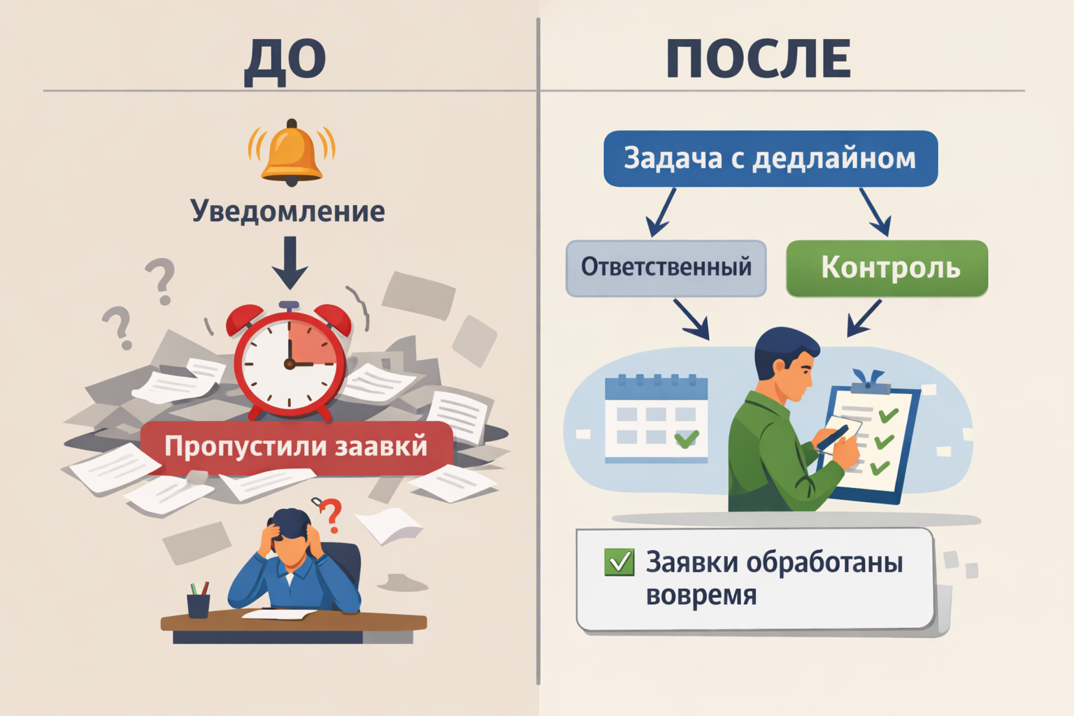 Типичные ошибки