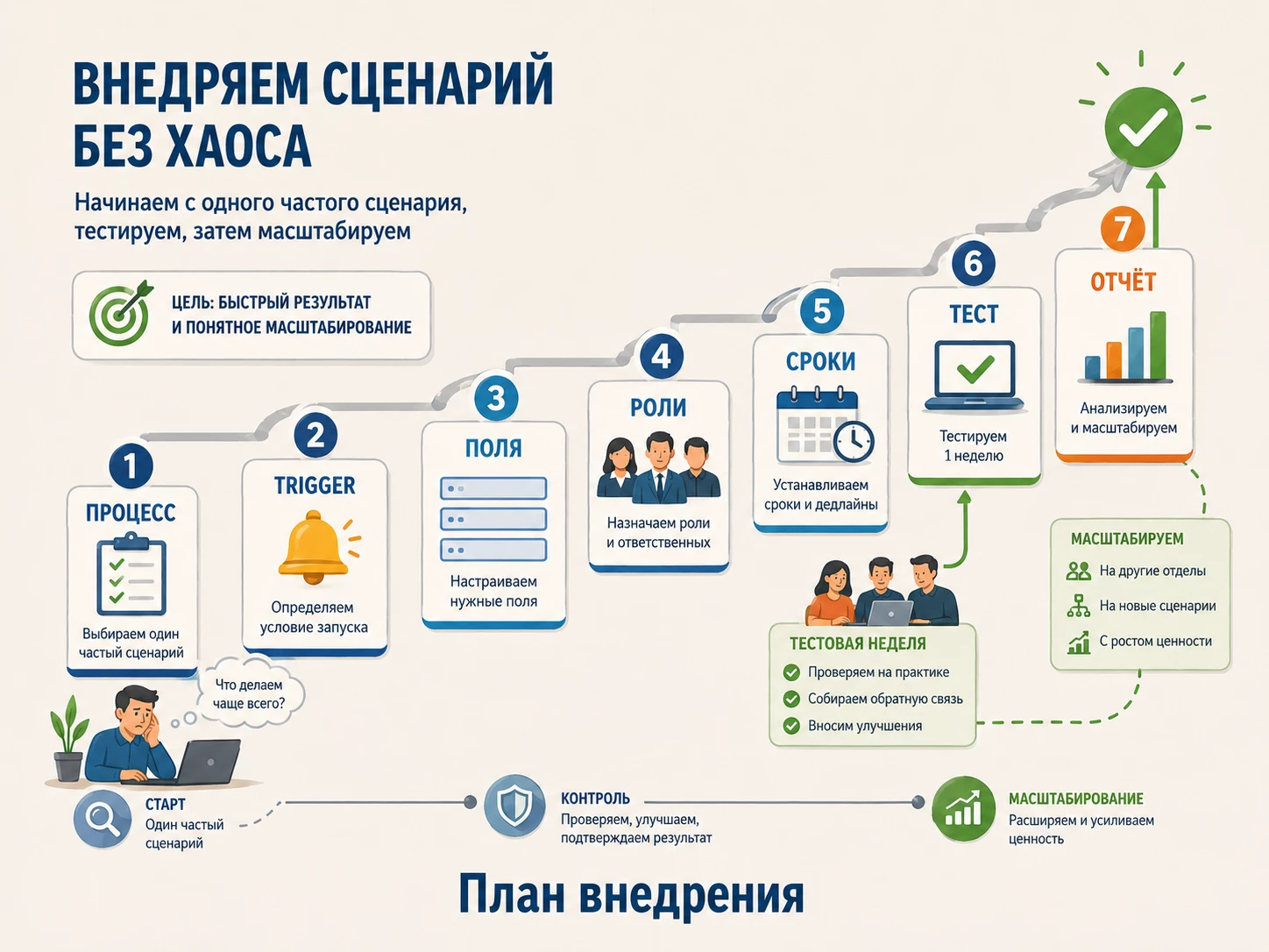 Эскалация просроченных задач после оплаты