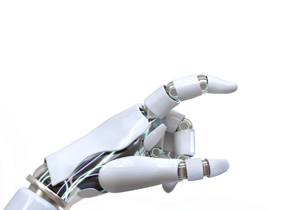 robot's hand
